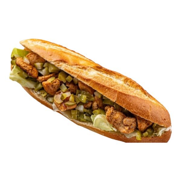 Demi-Baguette mixte (poulet et boeuf)